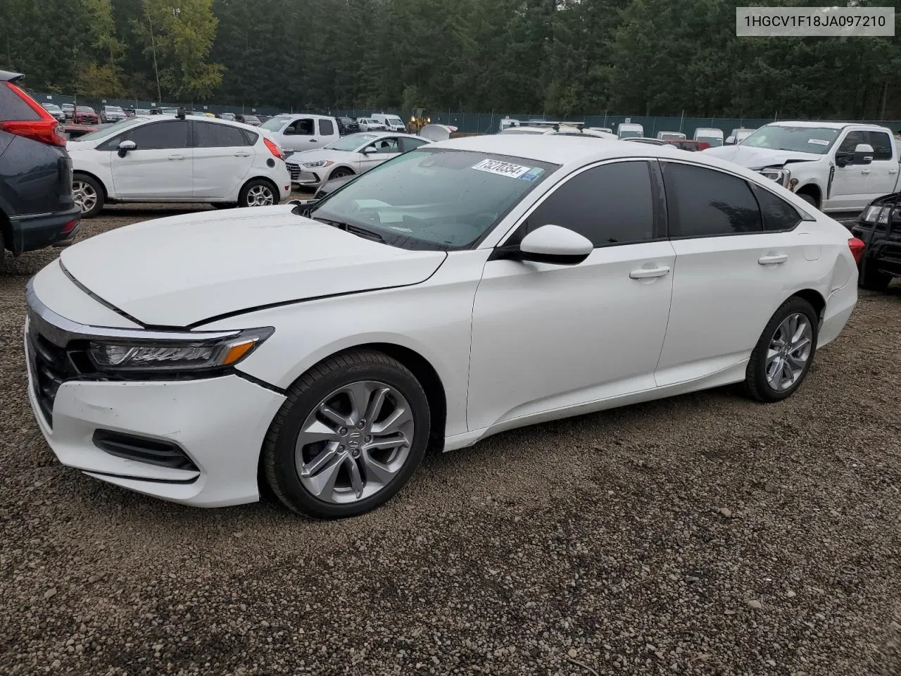 2018 Honda Accord Lx VIN: 1HGCV1F18JA097210 Lot: 75270354