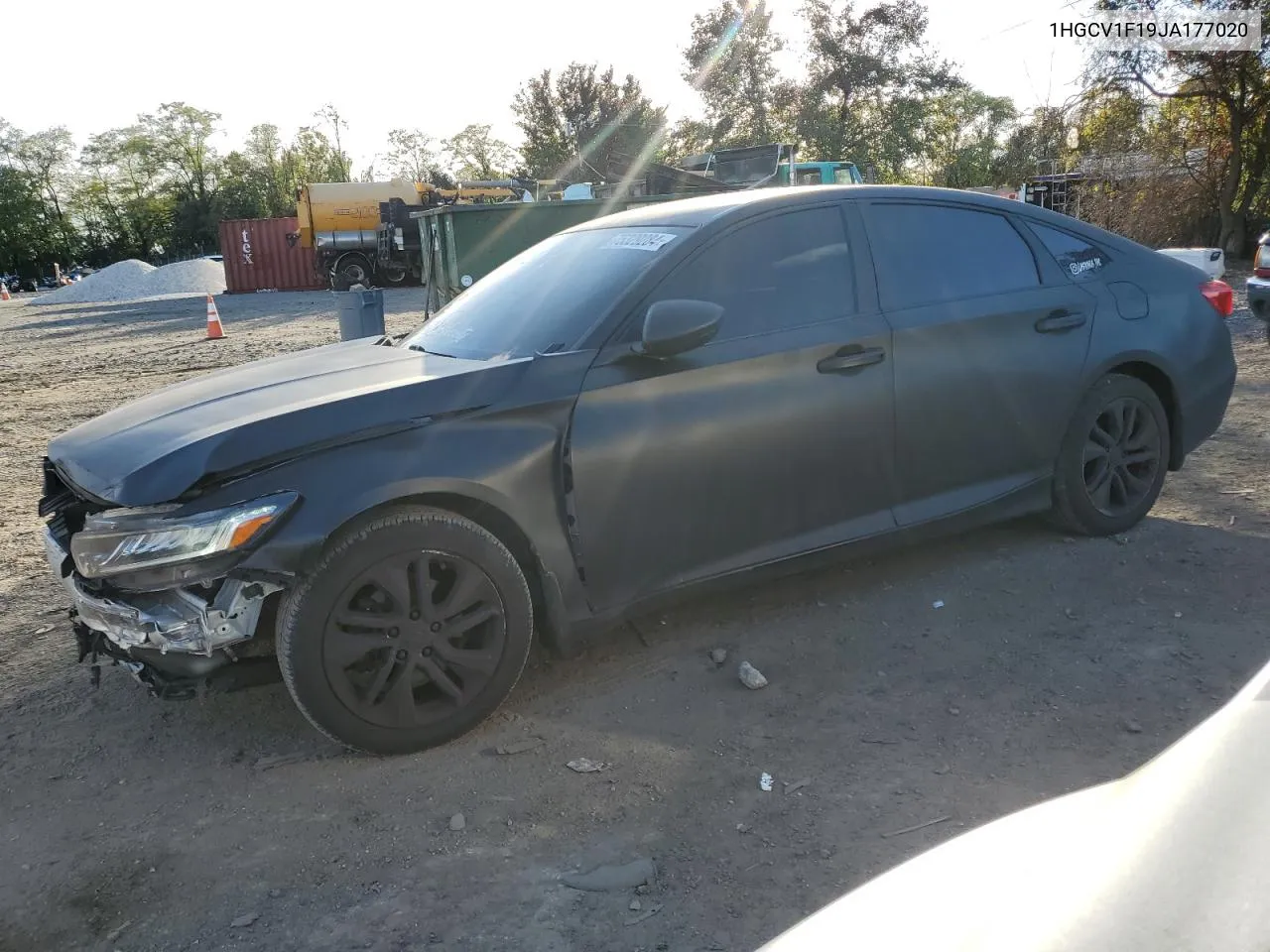 2018 Honda Accord Lx VIN: 1HGCV1F19JA177020 Lot: 75329284