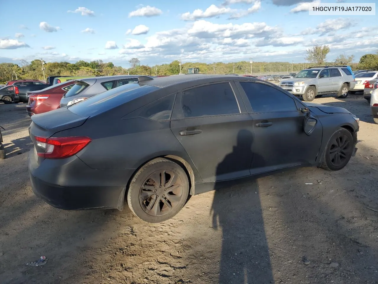 2018 Honda Accord Lx VIN: 1HGCV1F19JA177020 Lot: 75329284