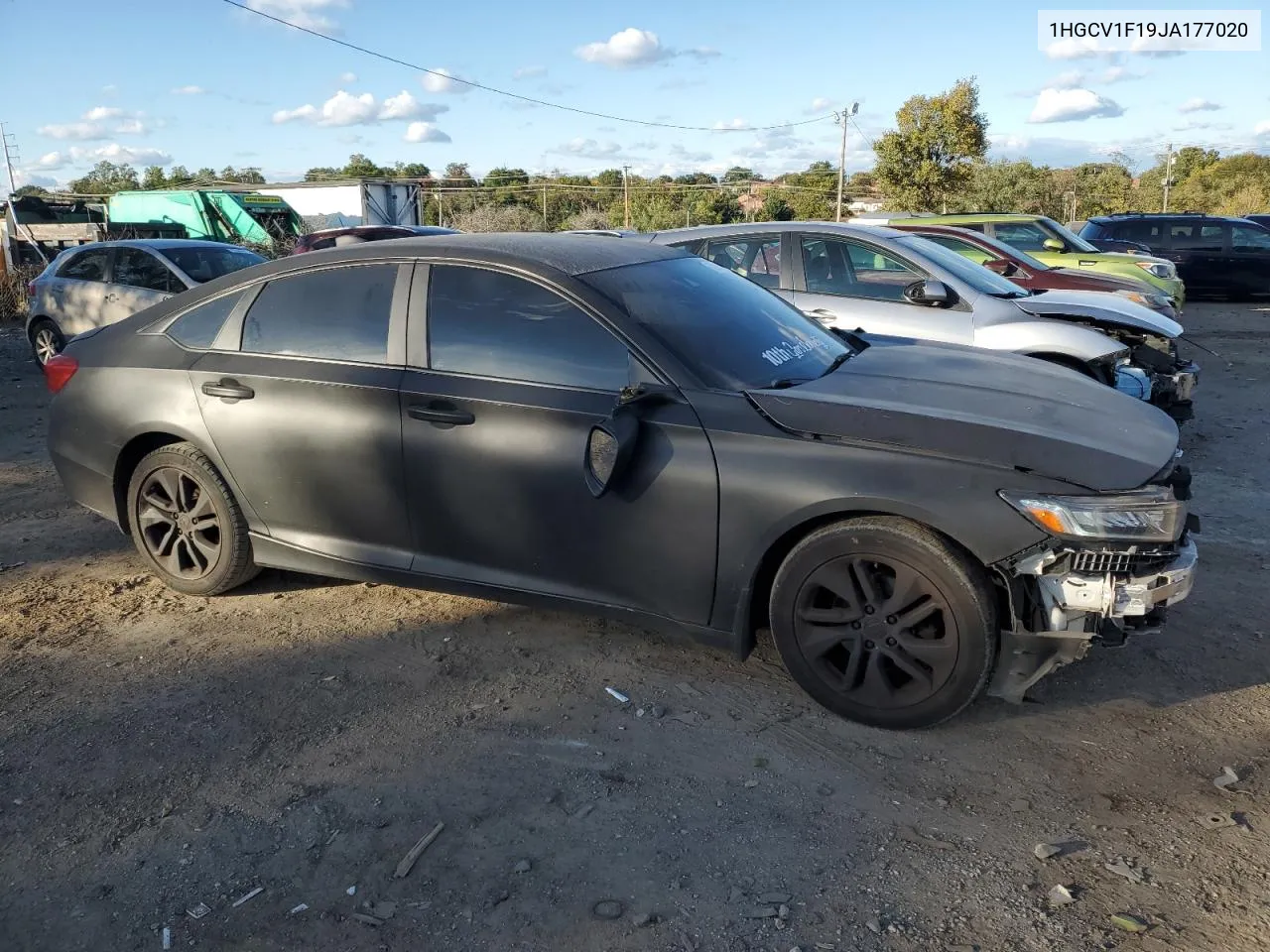 2018 Honda Accord Lx VIN: 1HGCV1F19JA177020 Lot: 75329284