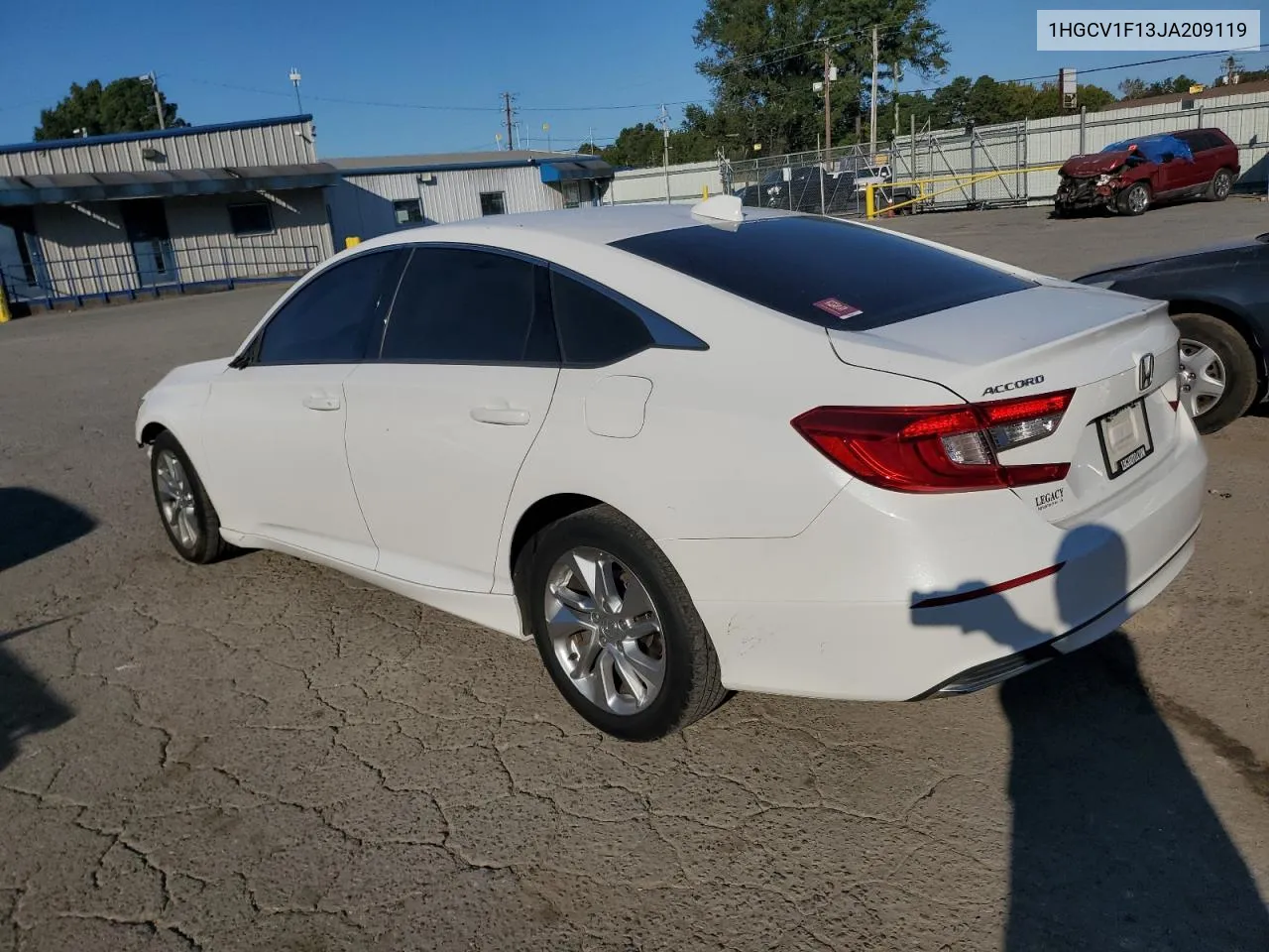 1HGCV1F13JA209119 2018 Honda Accord Lx