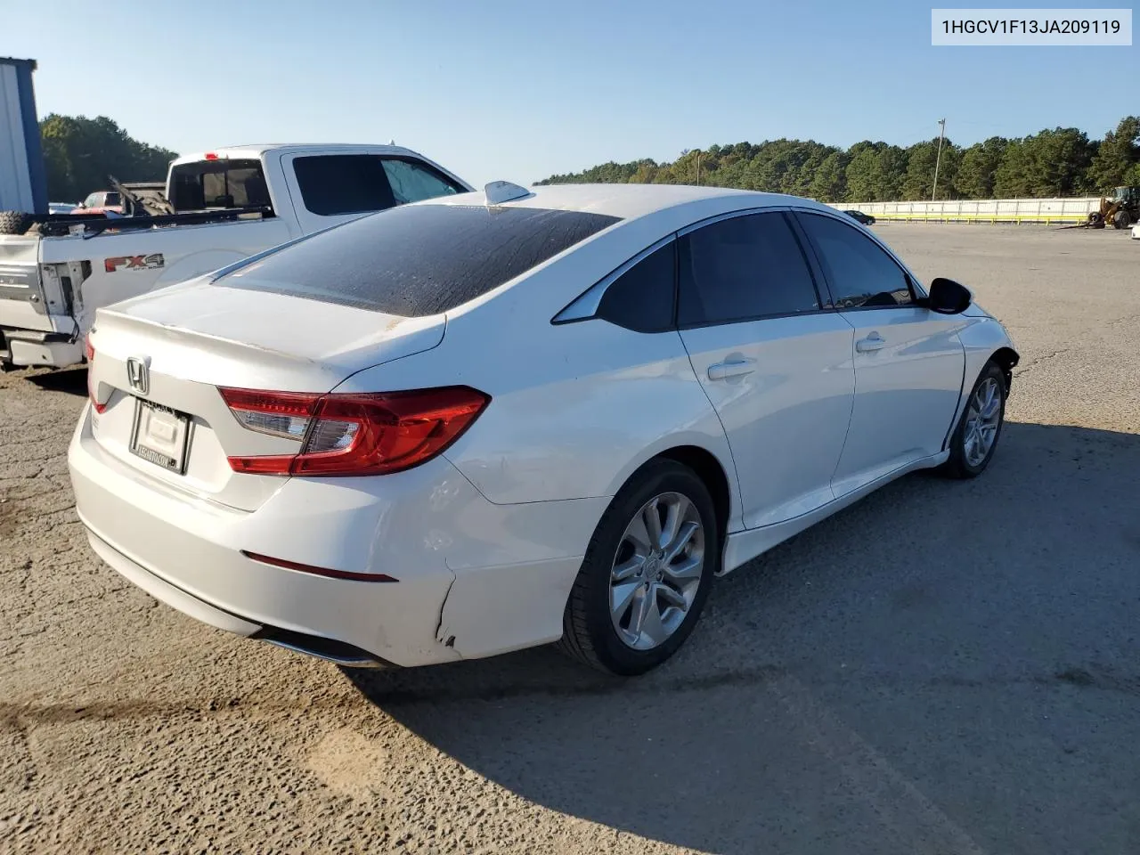 2018 Honda Accord Lx VIN: 1HGCV1F13JA209119 Lot: 75565364