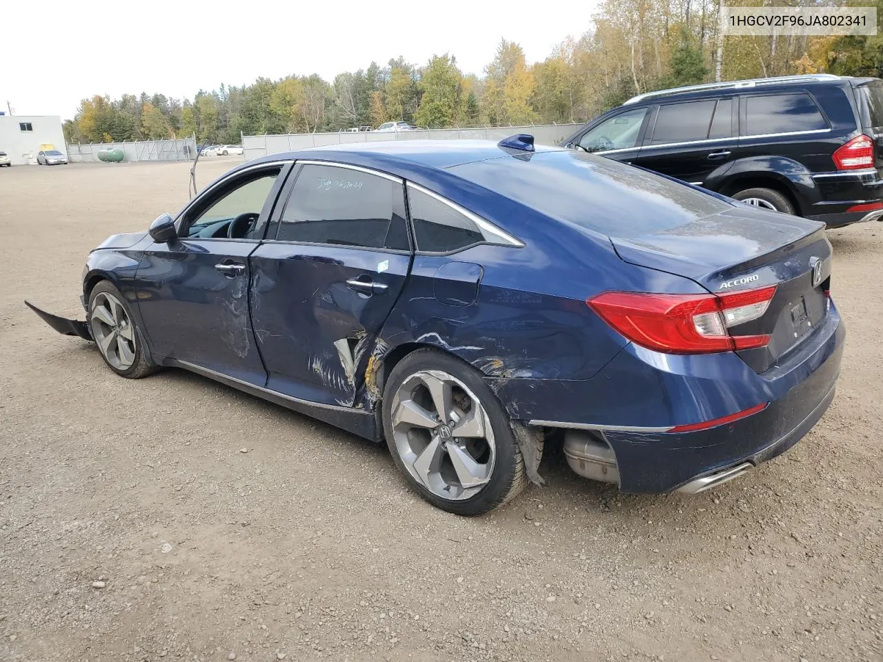 2018 Honda Accord Touring VIN: 1HGCV2F96JA802341 Lot: 75805014