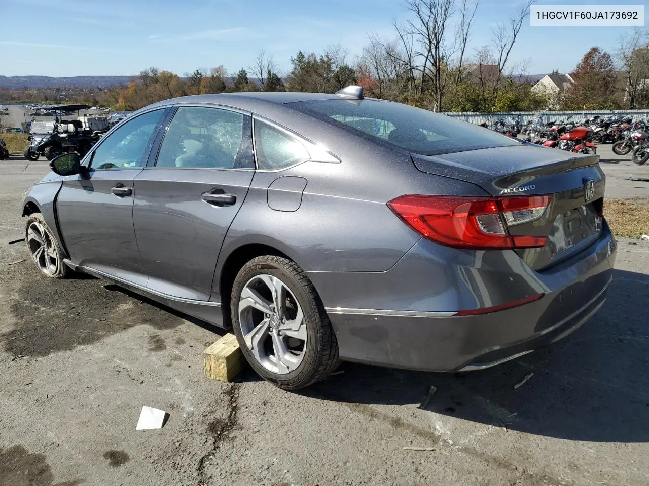 2018 Honda Accord Exl VIN: 1HGCV1F60JA173692 Lot: 75847054