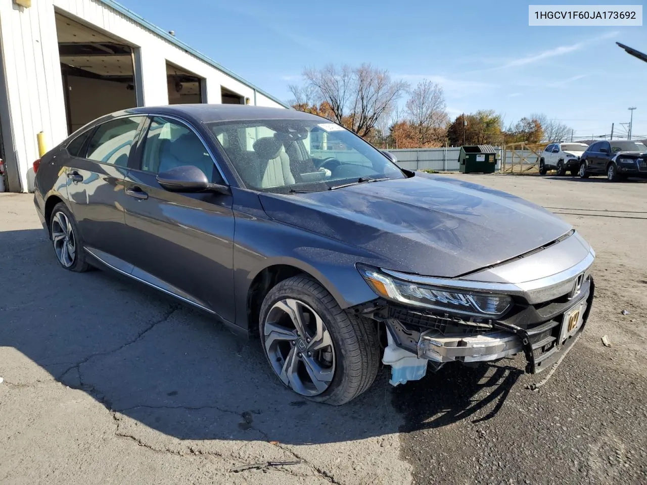 2018 Honda Accord Exl VIN: 1HGCV1F60JA173692 Lot: 75847054