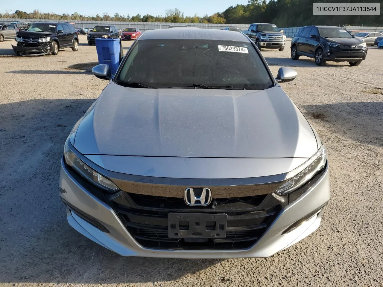 2018 Honda Accord Sport VIN: 1HGCV1F37JA113544 Lot: 76029374