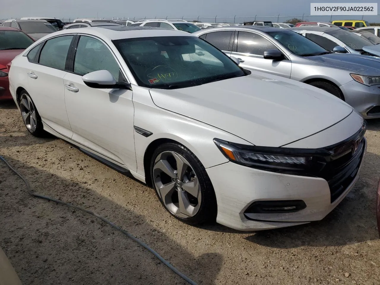 2018 Honda Accord Touring VIN: 1HGCV2F90JA022562 Lot: 76082724