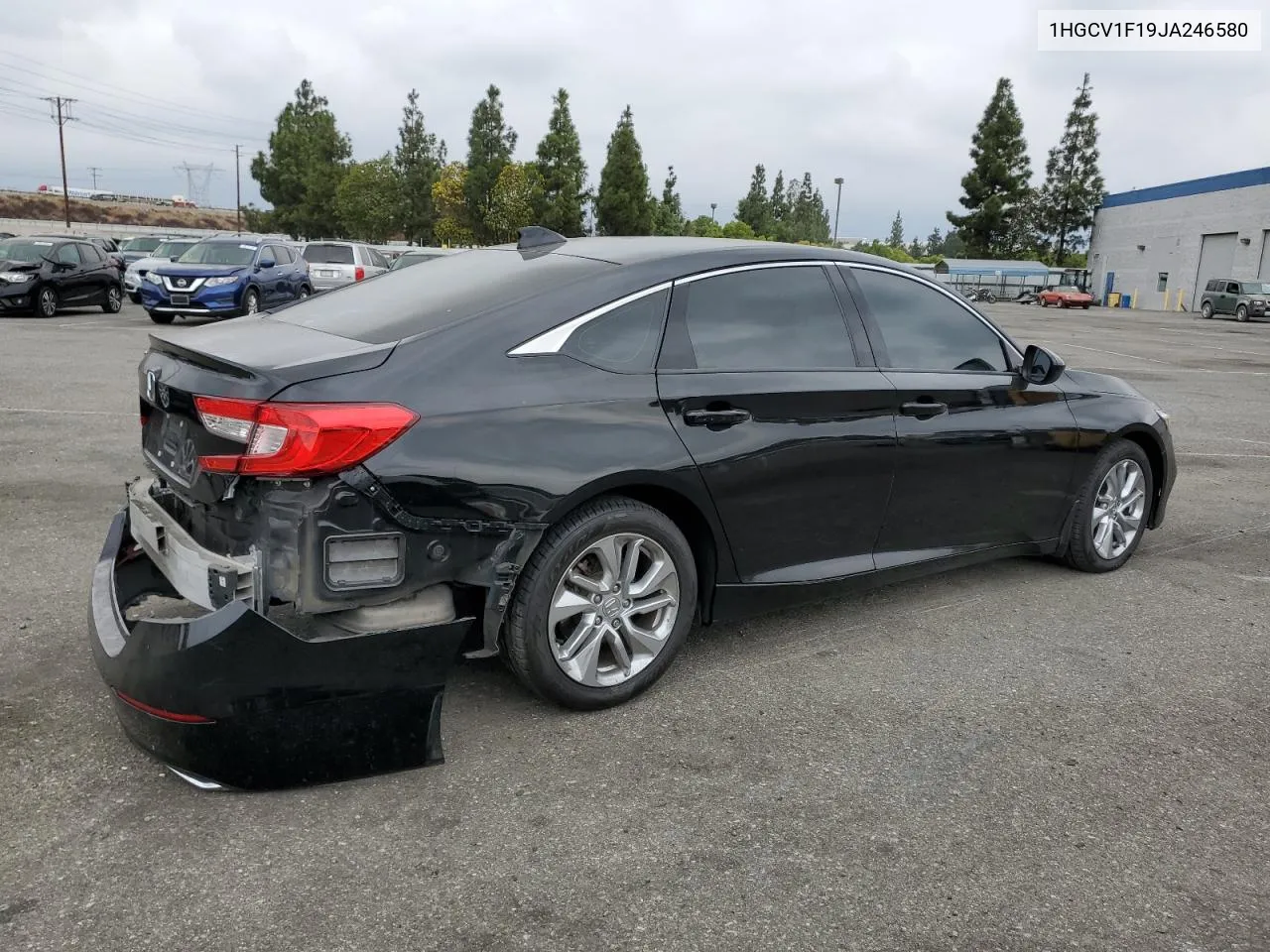 2018 Honda Accord Lx VIN: 1HGCV1F19JA246580 Lot: 76123364