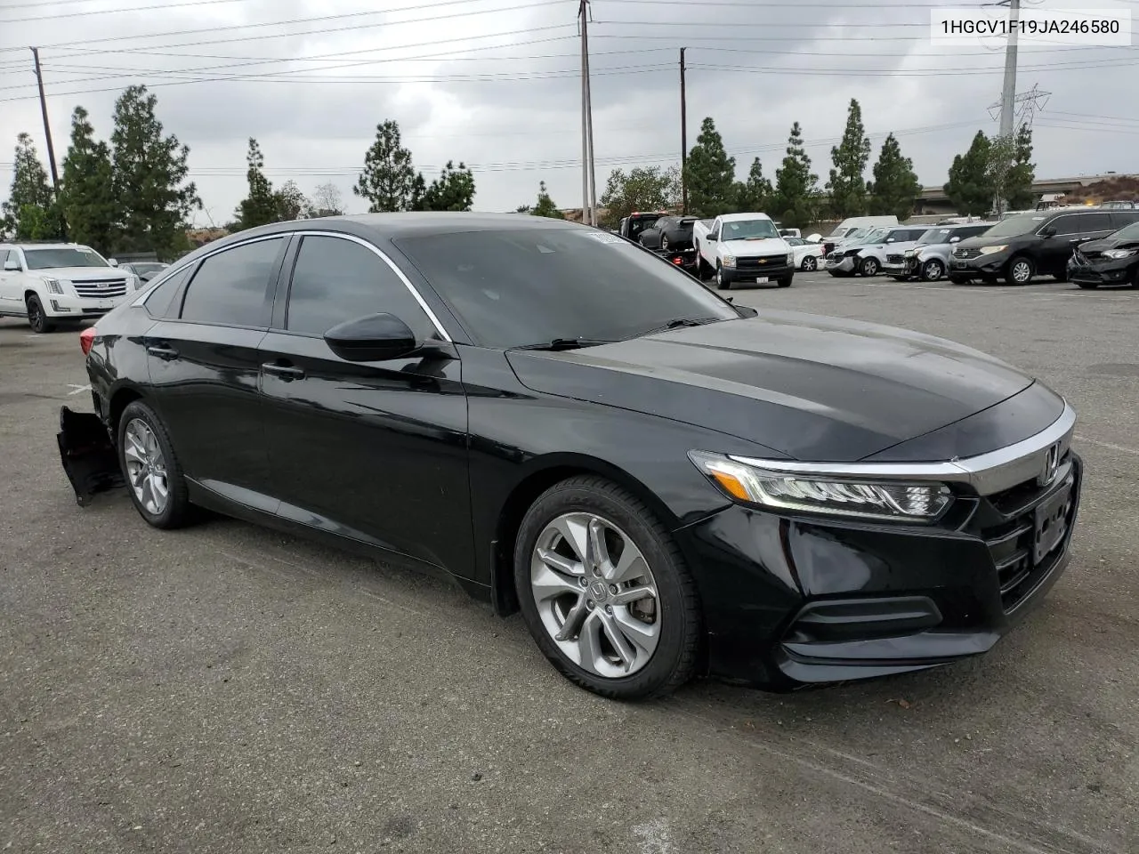 2018 Honda Accord Lx VIN: 1HGCV1F19JA246580 Lot: 76123364