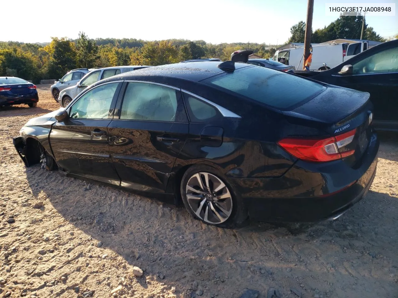 2018 Honda Accord Hybrid VIN: 1HGCV3F17JA008948 Lot: 76156854