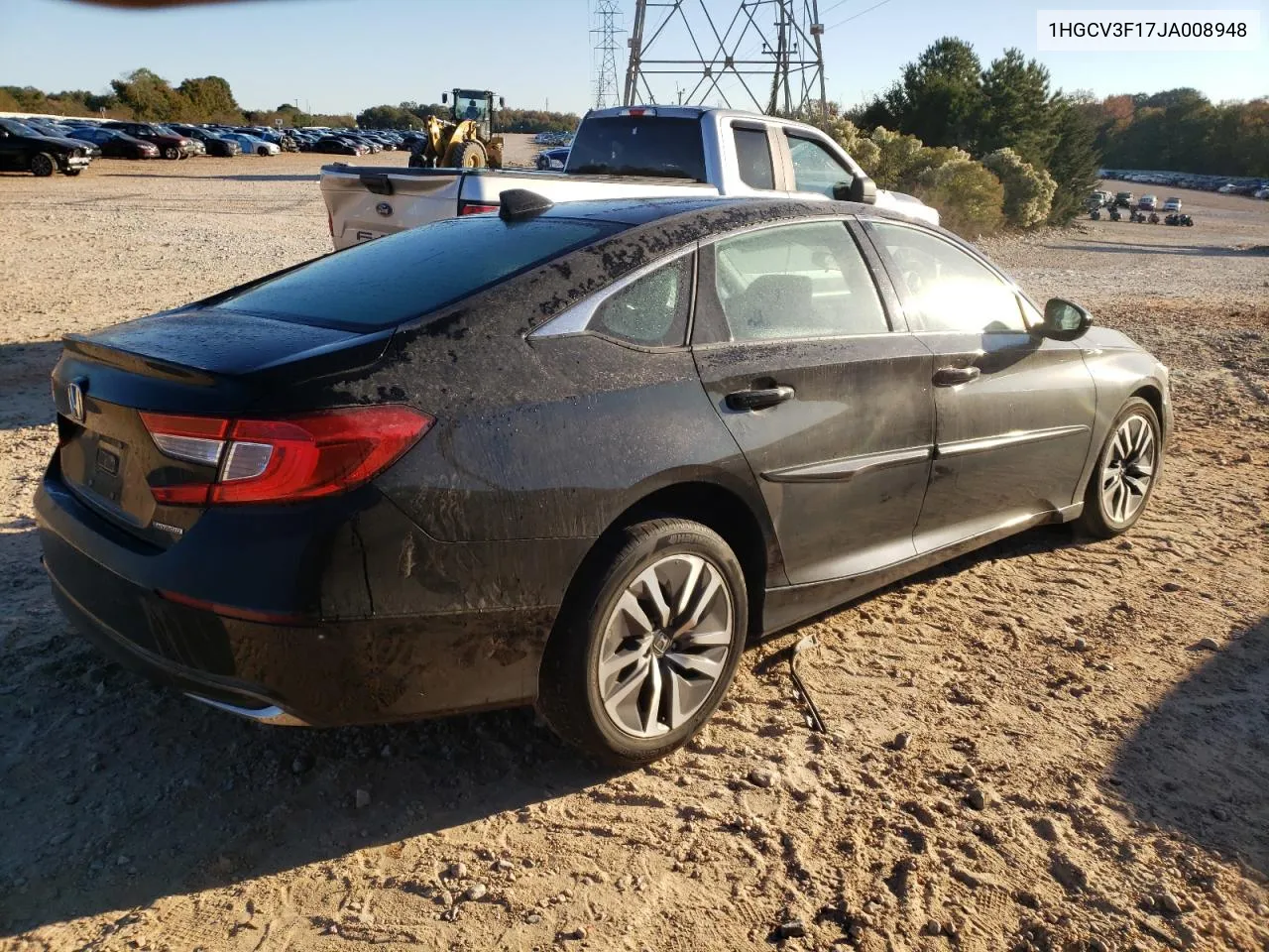 2018 Honda Accord Hybrid VIN: 1HGCV3F17JA008948 Lot: 76156854