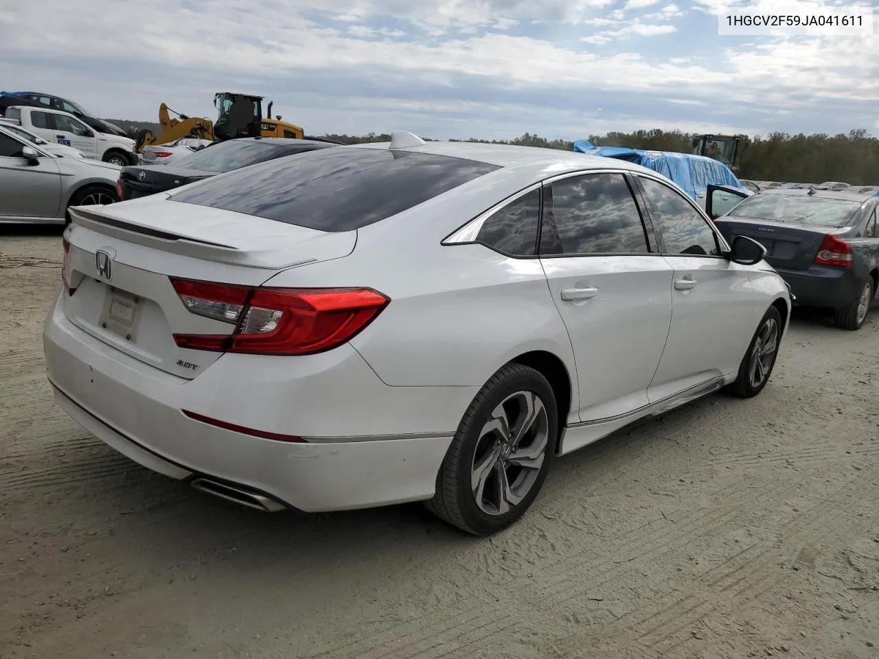 2018 Honda Accord Exl VIN: 1HGCV2F59JA041611 Lot: 76245104