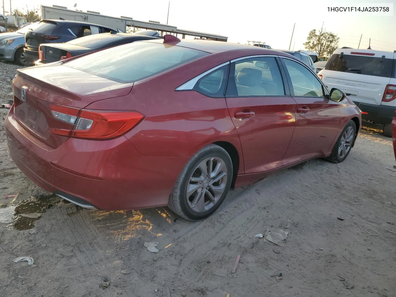 2018 Honda Accord Lx VIN: 1HGCV1F14JA253758 Lot: 76247974