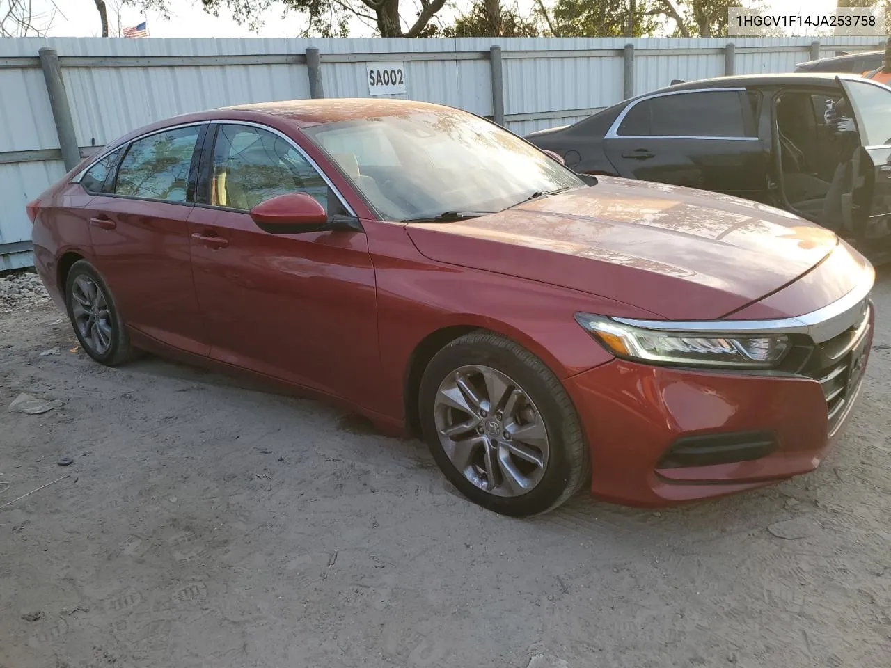 2018 Honda Accord Lx VIN: 1HGCV1F14JA253758 Lot: 76247974