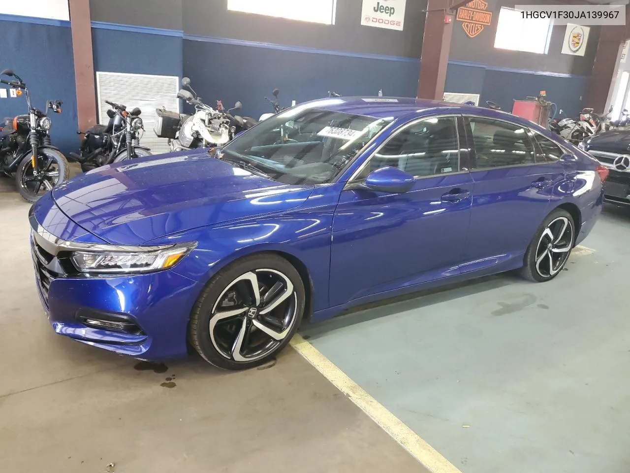 1HGCV1F30JA139967 2018 Honda Accord Sport