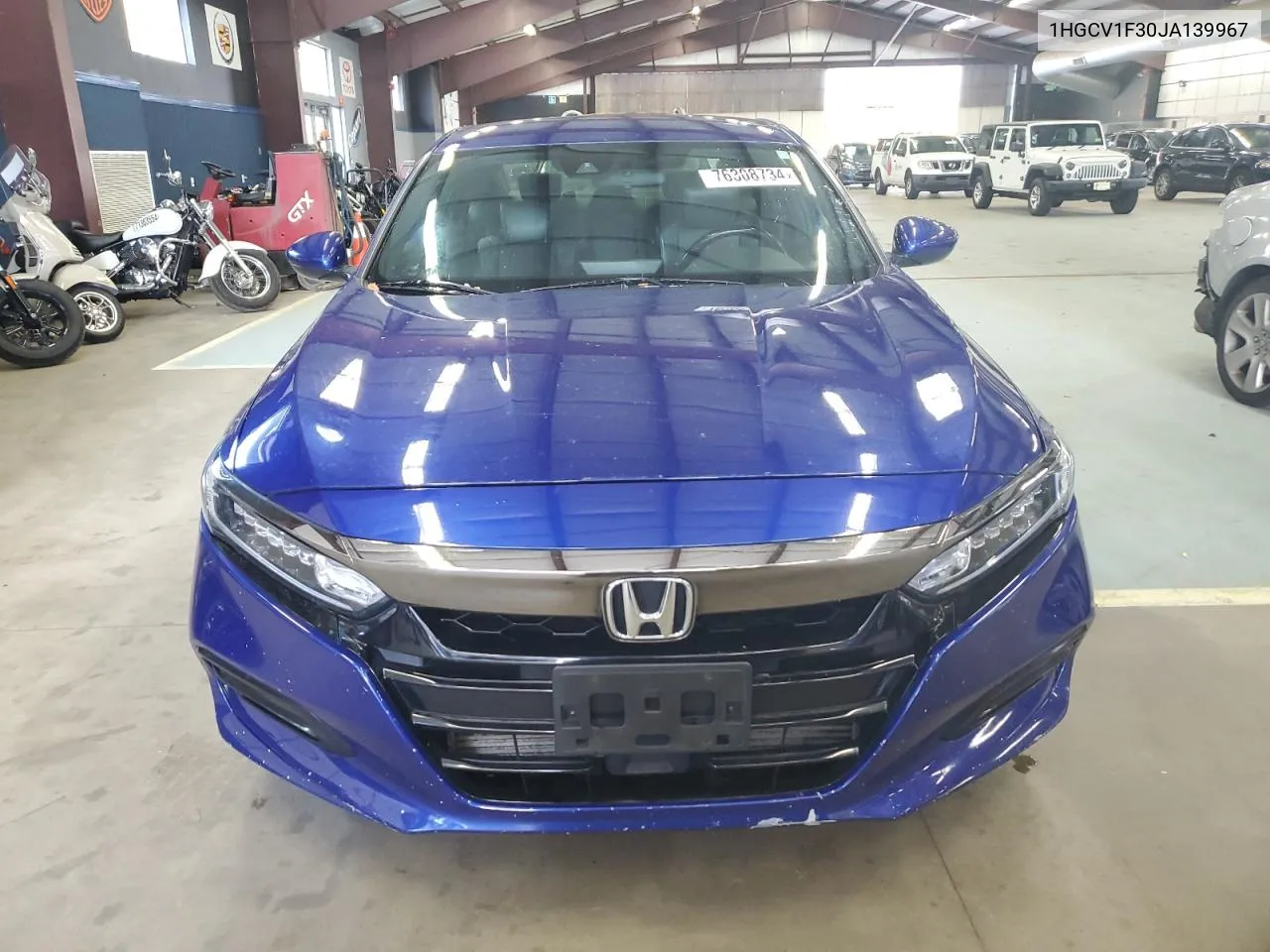 1HGCV1F30JA139967 2018 Honda Accord Sport