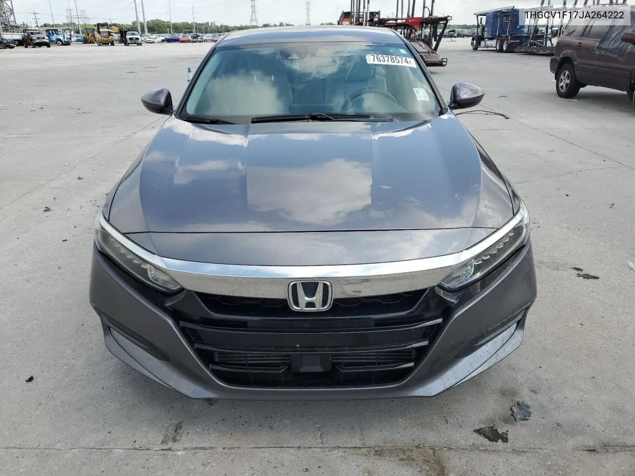 2018 Honda Accord Lx VIN: 1HGCV1F17JA264222 Lot: 76378574