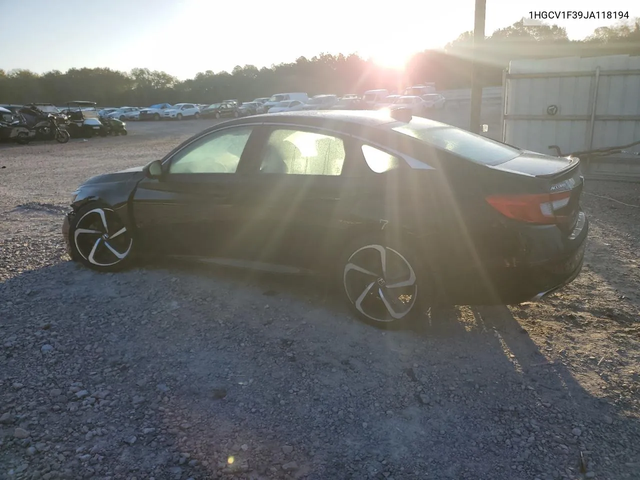 2018 Honda Accord Sport VIN: 1HGCV1F39JA118194 Lot: 76695484