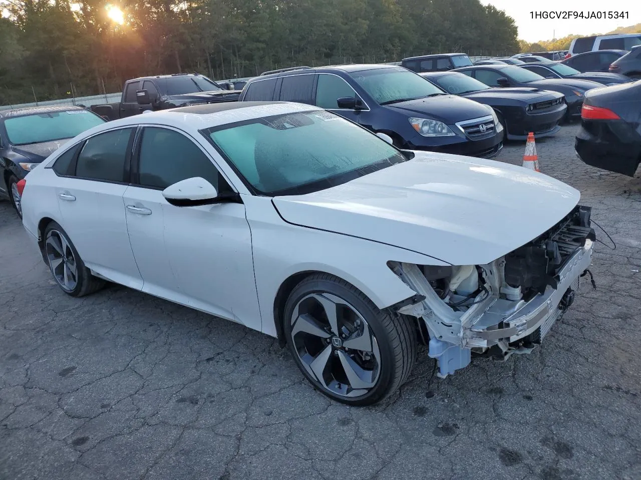 2018 Honda Accord Touring VIN: 1HGCV2F94JA015341 Lot: 76984574