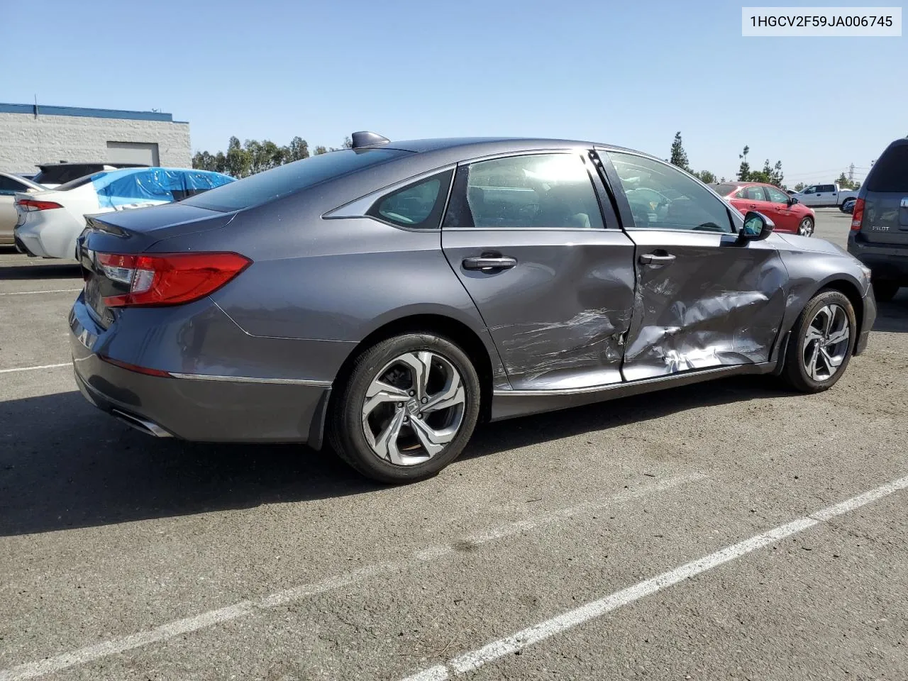 2018 Honda Accord Exl VIN: 1HGCV2F59JA006745 Lot: 77017724