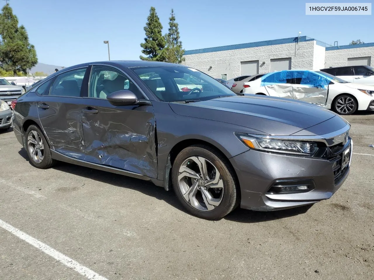 2018 Honda Accord Exl VIN: 1HGCV2F59JA006745 Lot: 77017724