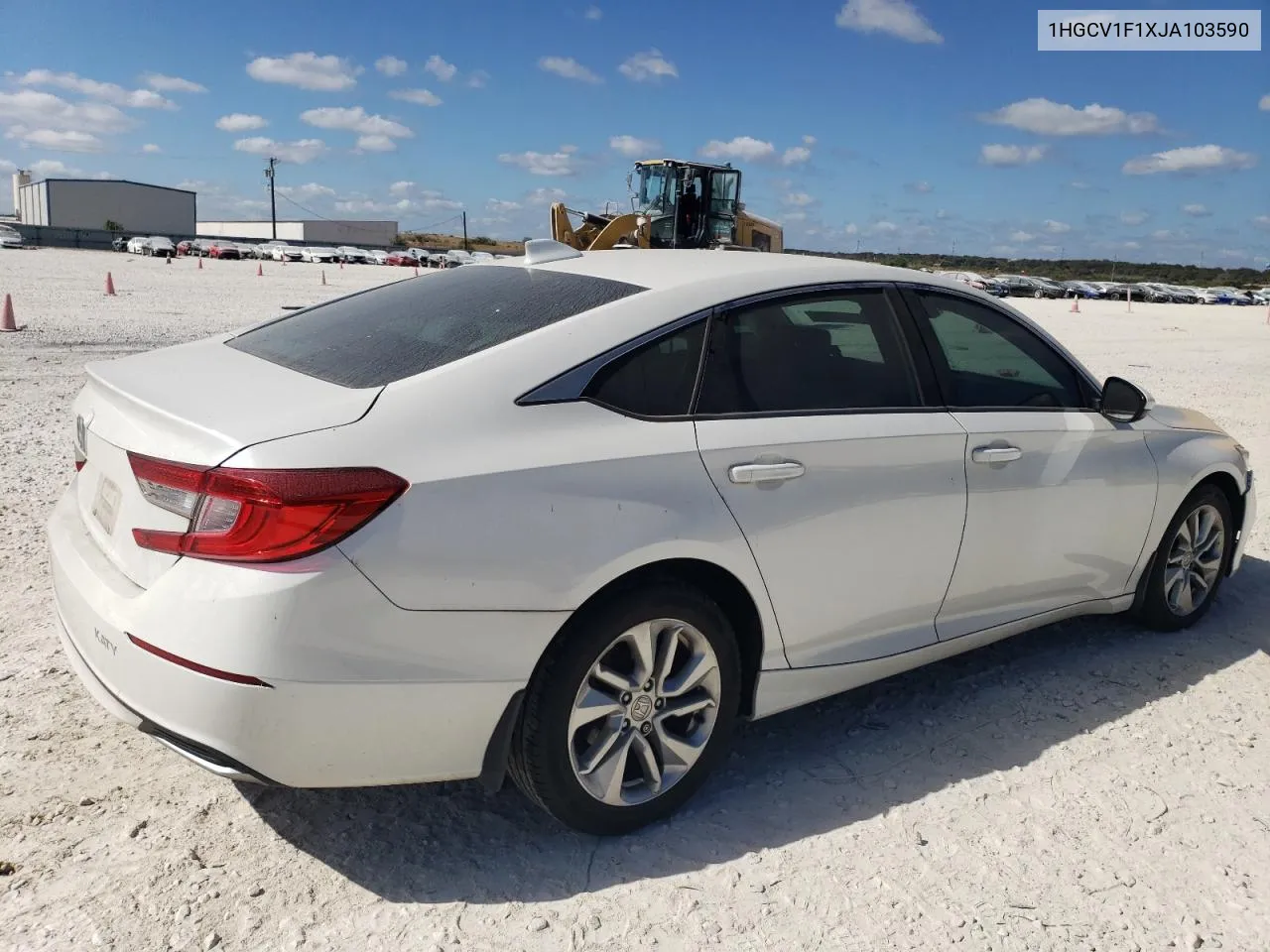 2018 Honda Accord Lx VIN: 1HGCV1F1XJA103590 Lot: 77159654