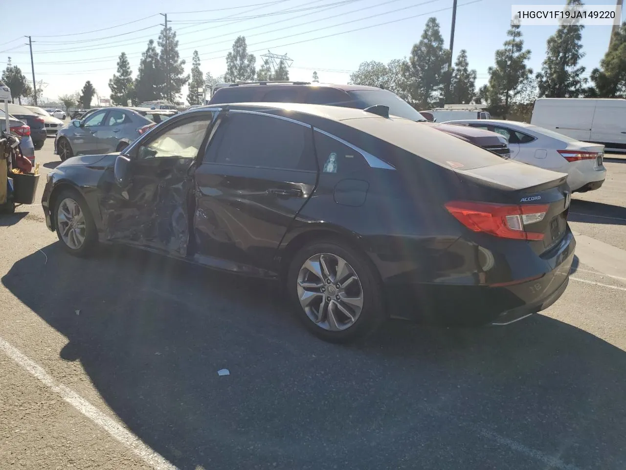 2018 Honda Accord Lx VIN: 1HGCV1F19JA149220 Lot: 77233724