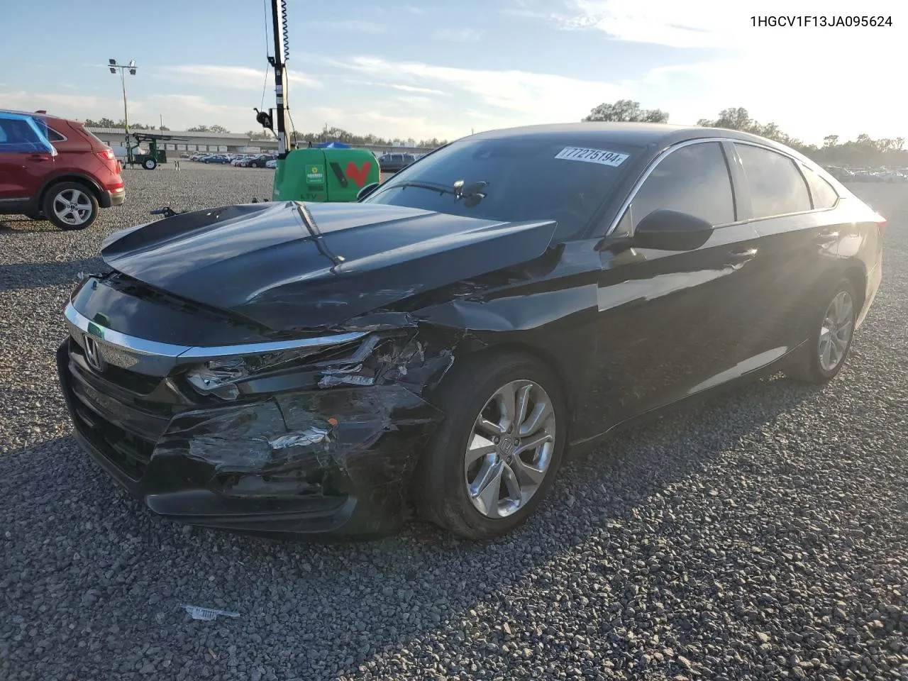 1HGCV1F13JA095624 2018 Honda Accord Lx