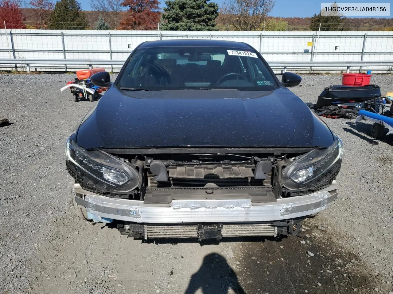 1HGCV2F34JA048156 2018 Honda Accord Sport