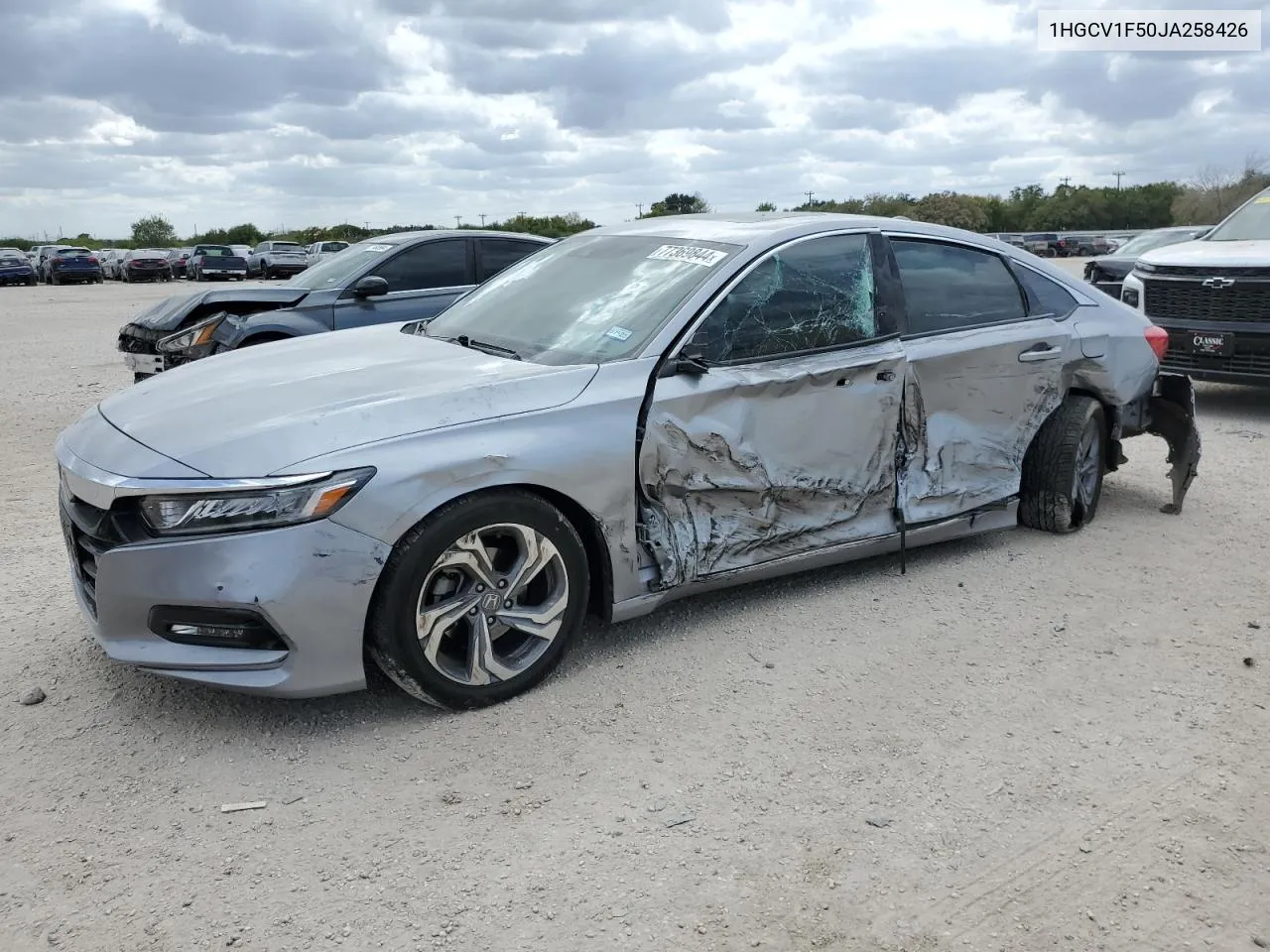 2018 Honda Accord Exl VIN: 1HGCV1F50JA258426 Lot: 77369844