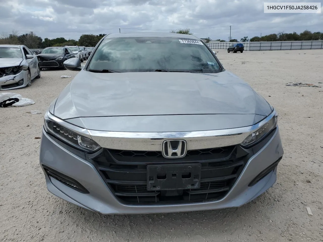 2018 Honda Accord Exl VIN: 1HGCV1F50JA258426 Lot: 77369844