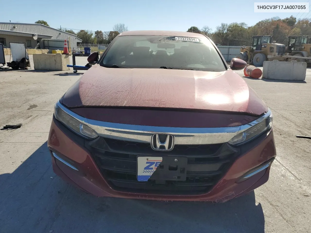 1HGCV3F17JA007055 2018 Honda Accord Hybrid