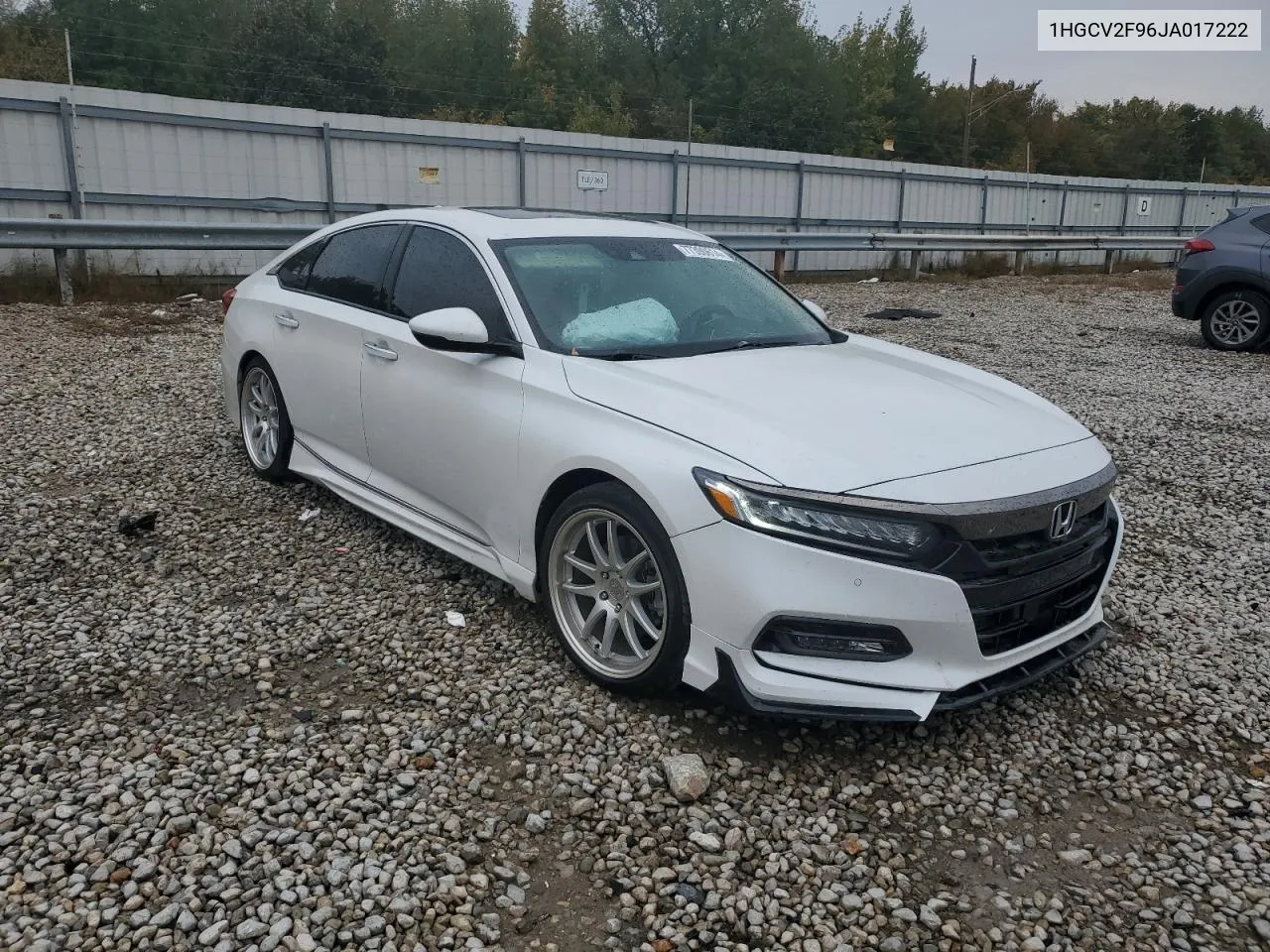 2018 Honda Accord Touring VIN: 1HGCV2F96JA017222 Lot: 77390614