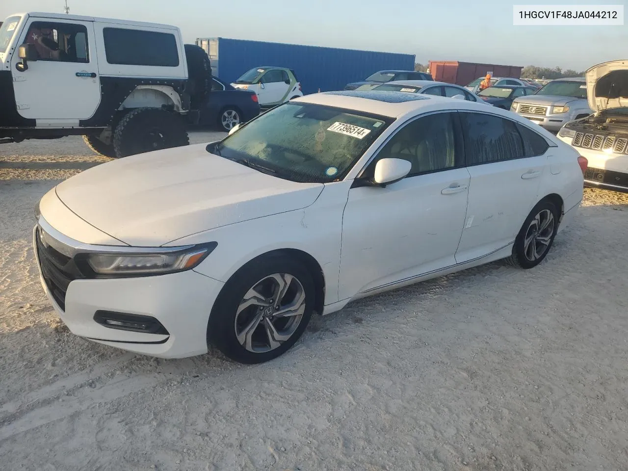 2018 Honda Accord Ex VIN: 1HGCV1F48JA044212 Lot: 77396514