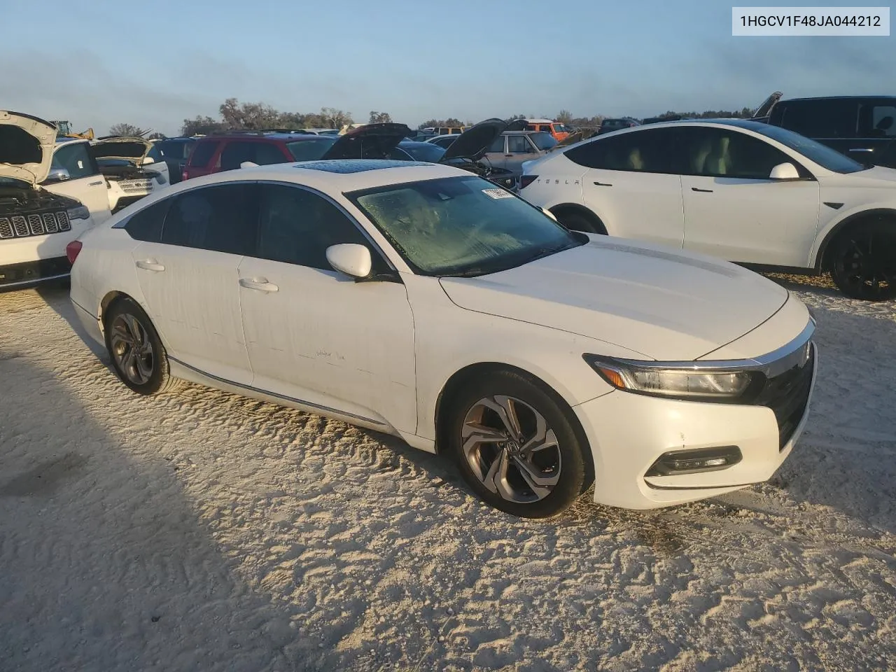 2018 Honda Accord Ex VIN: 1HGCV1F48JA044212 Lot: 77396514