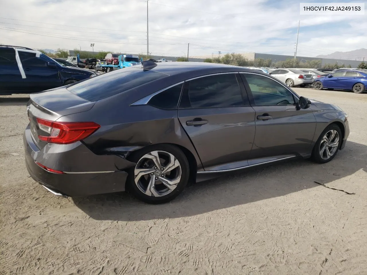 2018 Honda Accord Ex VIN: 1HGCV1F42JA249153 Lot: 77594334