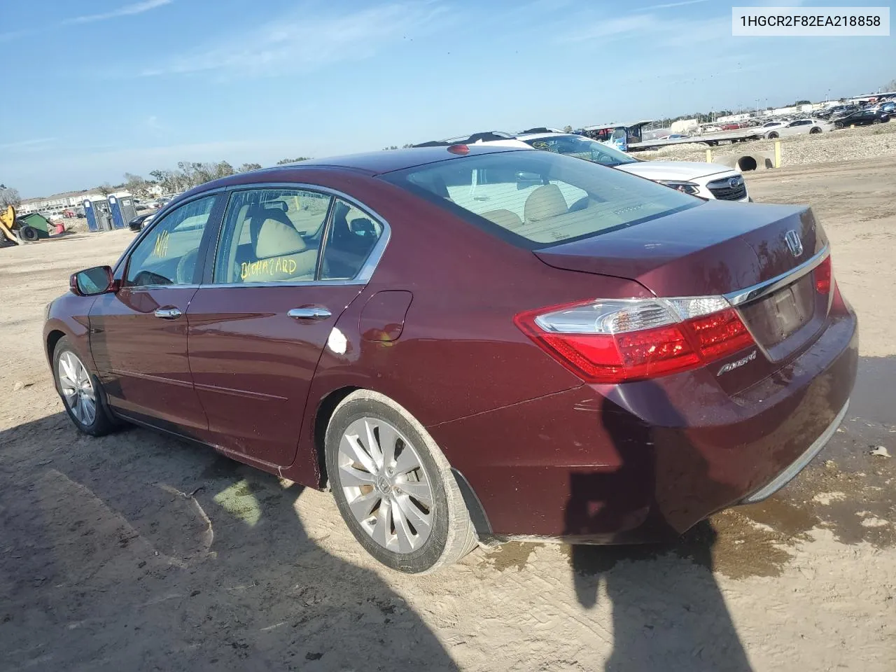 2018 Honda Accord Exl VIN: 1HGCR2F82EA218858 Lot: 77945664