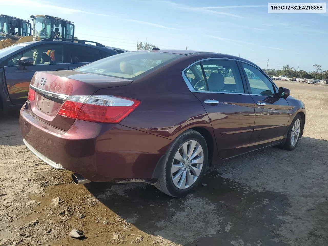 1HGCR2F82EA218858 2018 Honda Accord Exl