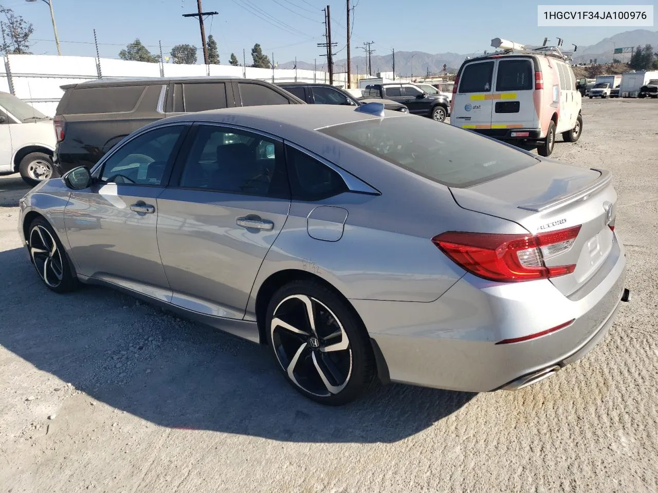 2018 Honda Accord Sport VIN: 1HGCV1F34JA100976 Lot: 78028644