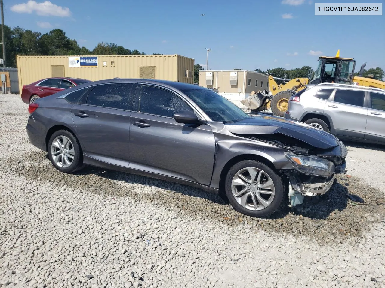 1HGCV1F16JA082642 2018 Honda Accord Lx