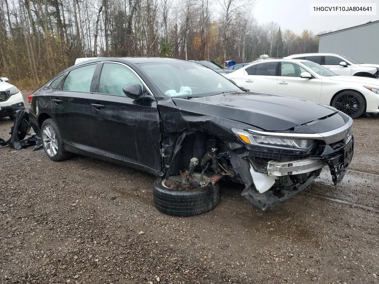 2018 Honda Accord Lx VIN: 1HGCV1F10JA804641 Lot: 78305324