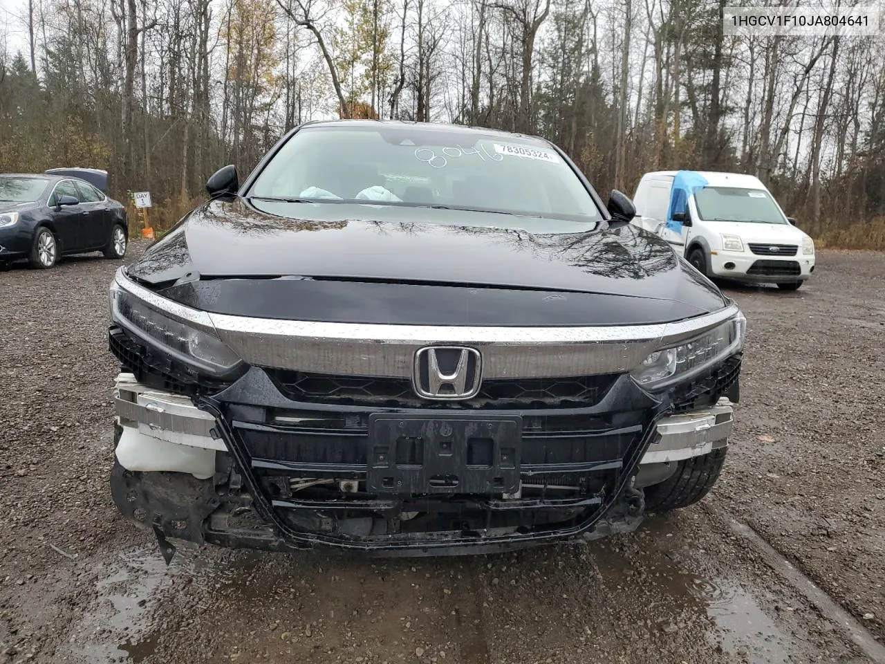 2018 Honda Accord Lx VIN: 1HGCV1F10JA804641 Lot: 78305324