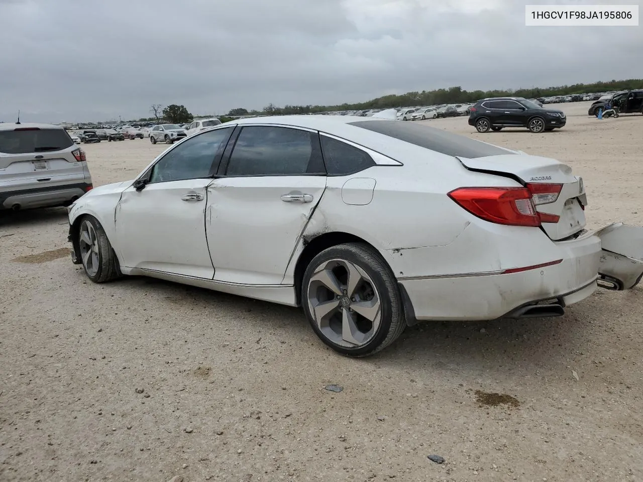 2018 Honda Accord Touring VIN: 1HGCV1F98JA195806 Lot: 78532954