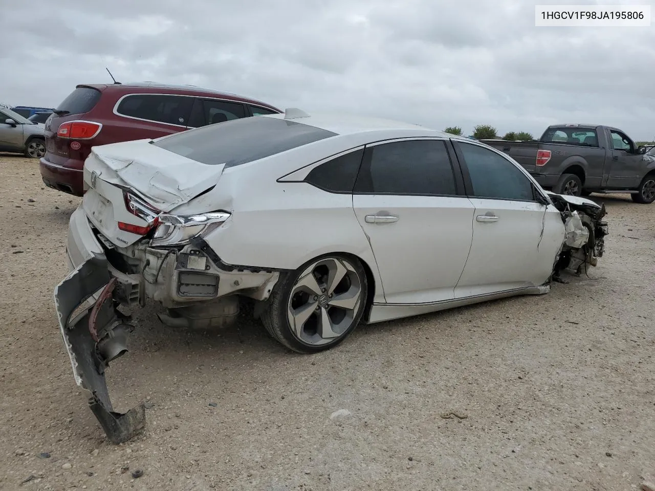 2018 Honda Accord Touring VIN: 1HGCV1F98JA195806 Lot: 78532954