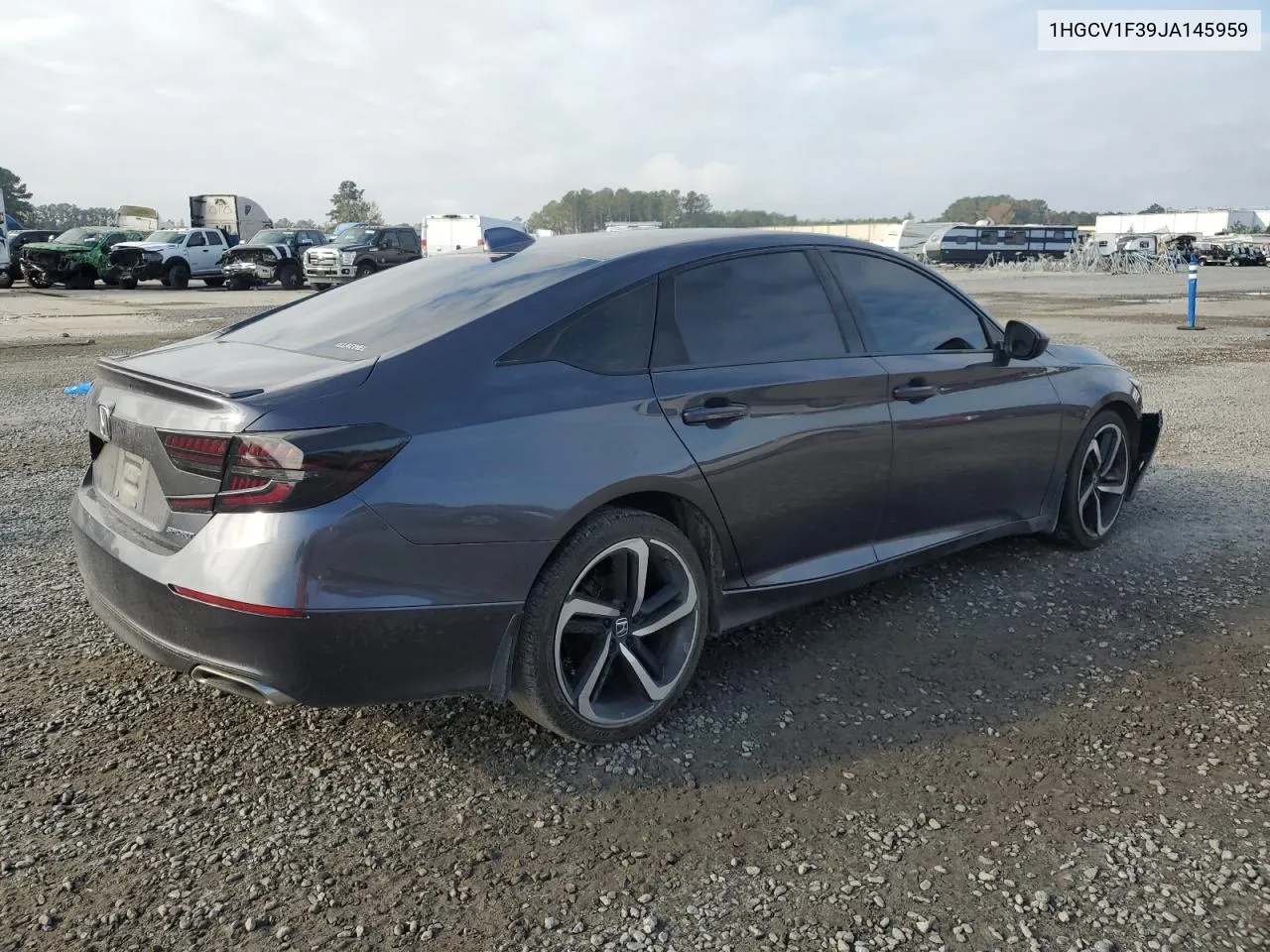 2018 Honda Accord Sport VIN: 1HGCV1F39JA145959 Lot: 78600394