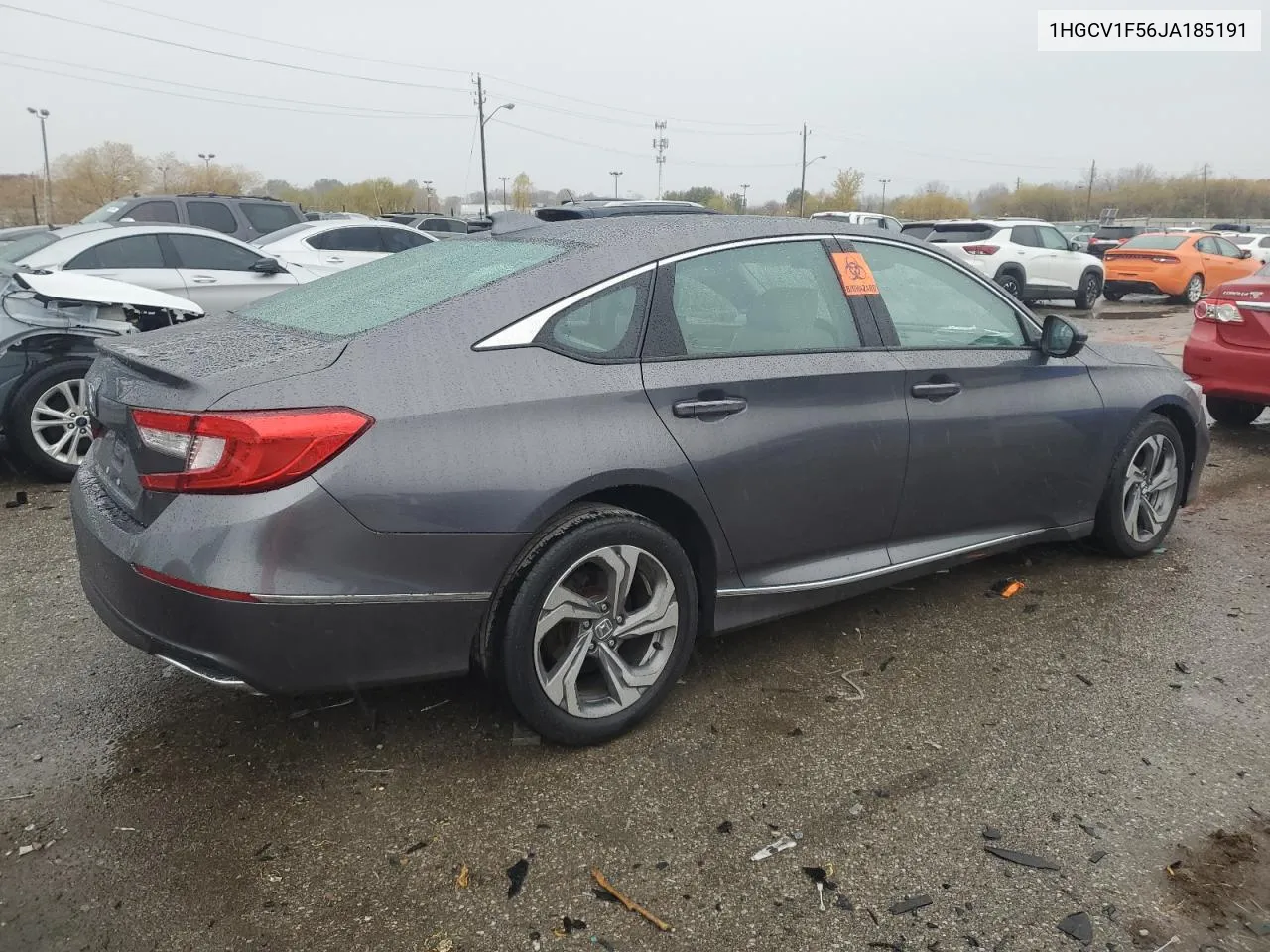 2018 Honda Accord Exl VIN: 1HGCV1F56JA185191 Lot: 78638314