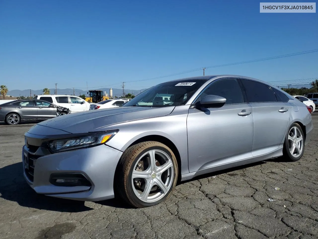 2018 Honda Accord Sport VIN: 1HGCV1F3XJA010845 Lot: 78908074