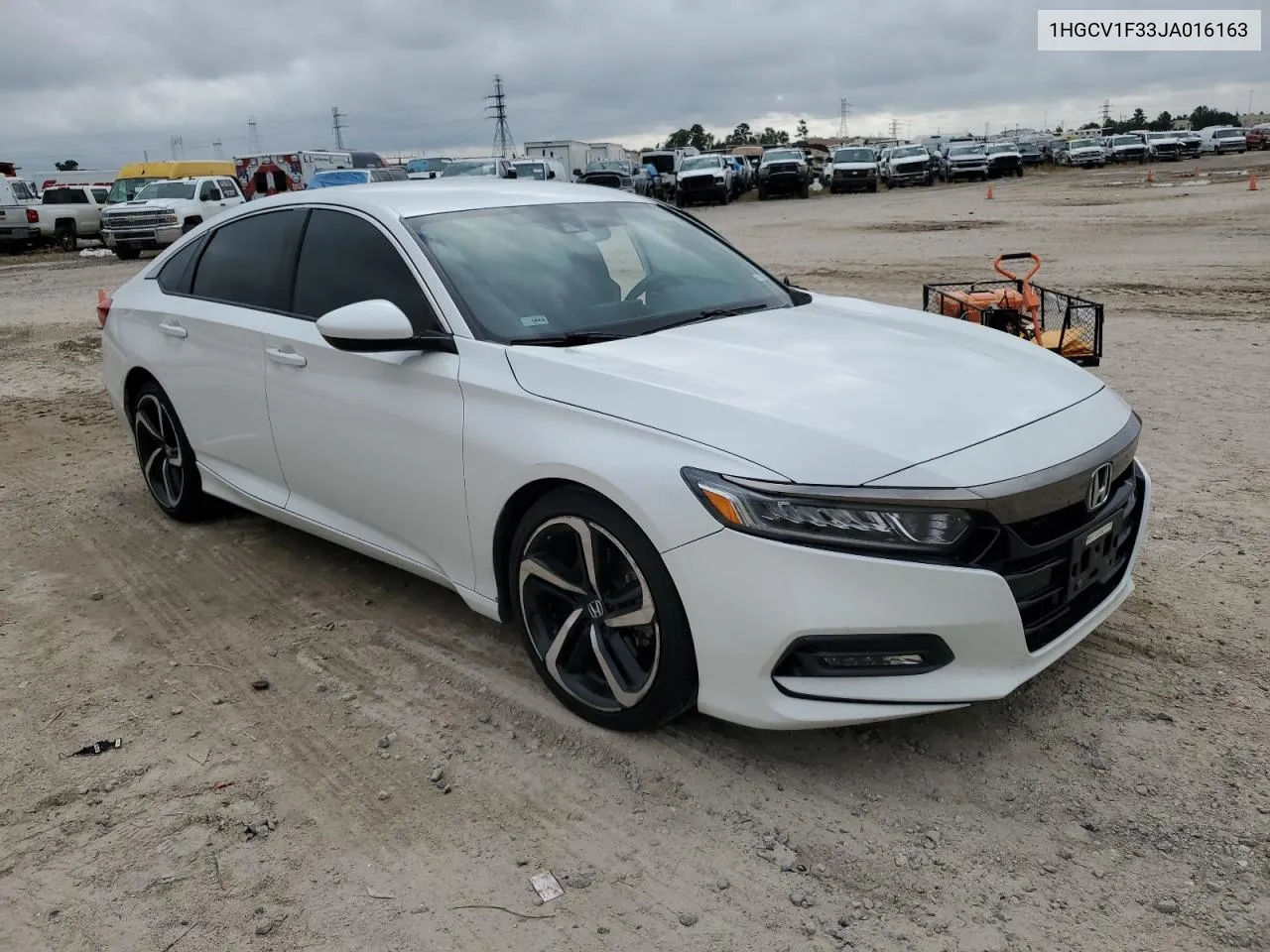 2018 Honda Accord Sport VIN: 1HGCV1F33JA016163 Lot: 79107964