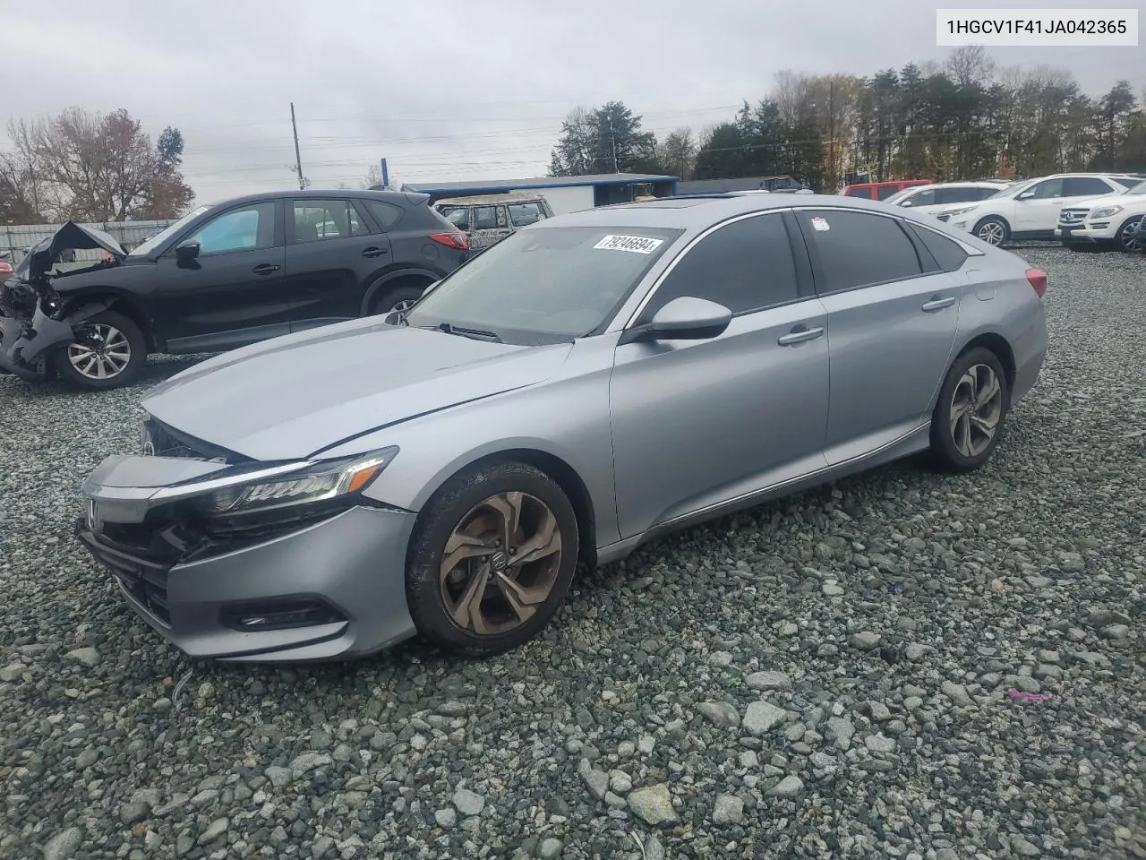 1HGCV1F41JA042365 2018 Honda Accord Ex