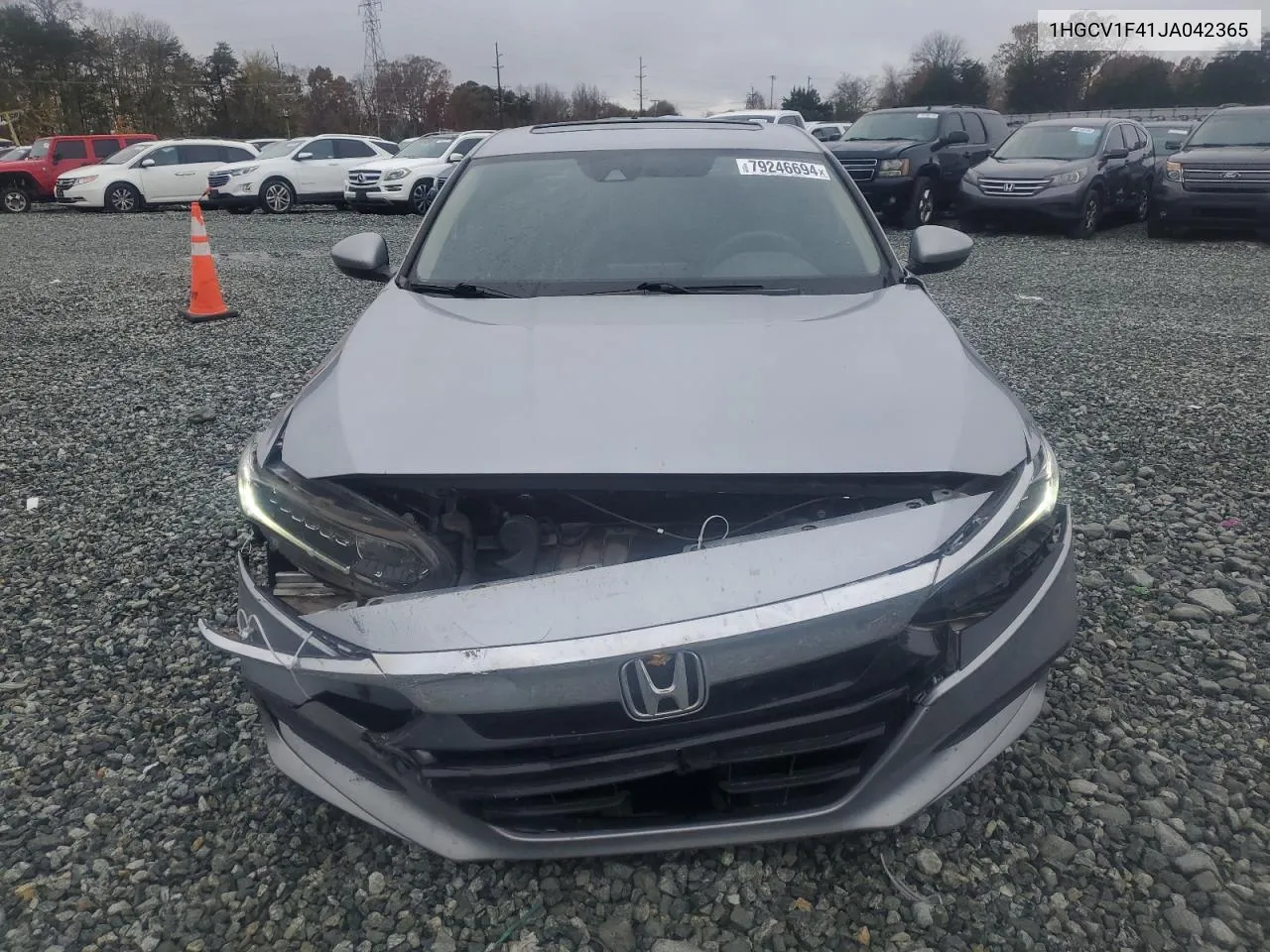 1HGCV1F41JA042365 2018 Honda Accord Ex